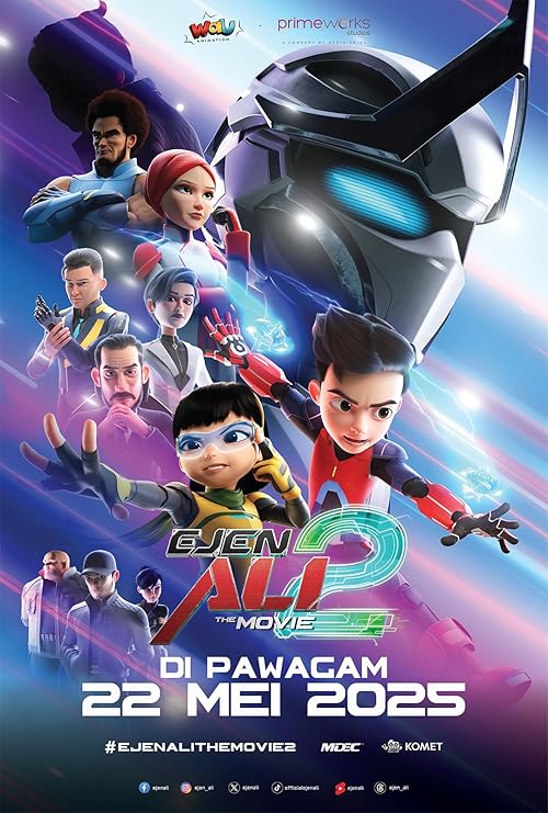 دانلود انیمیشن Ejen Ali: The Movie 2 2025