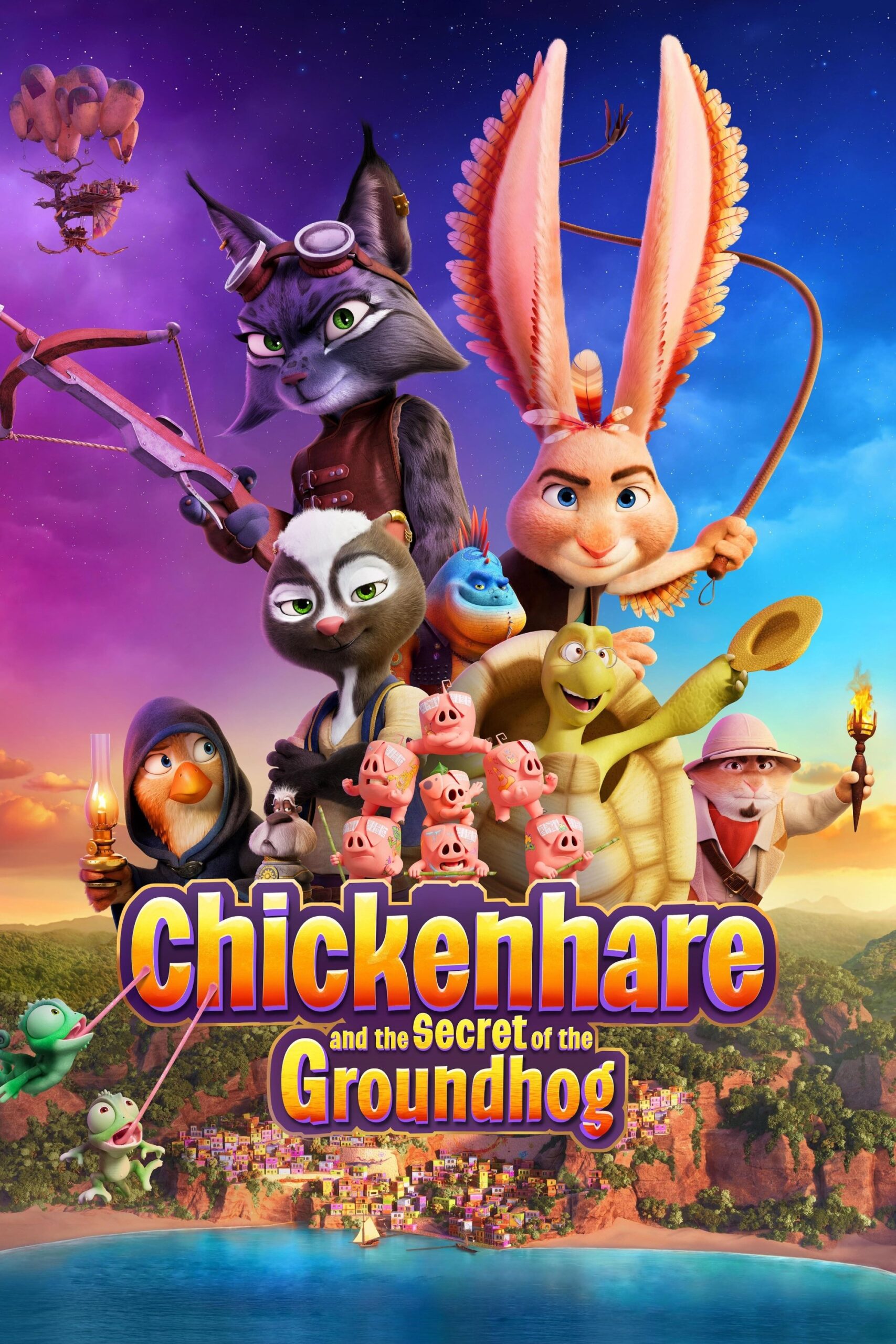 دانلود انیمیشن Chickenhare and the Secret of the Groundhog 2025